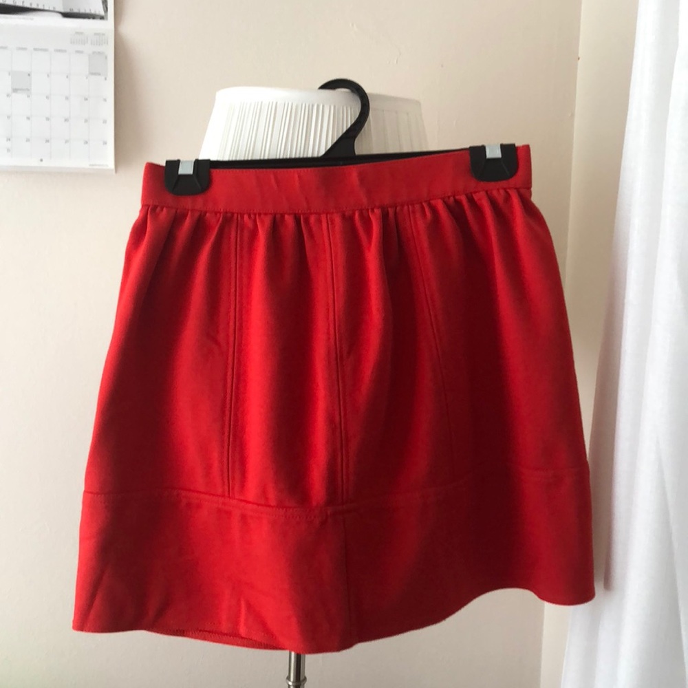 Madewell - Red skirt